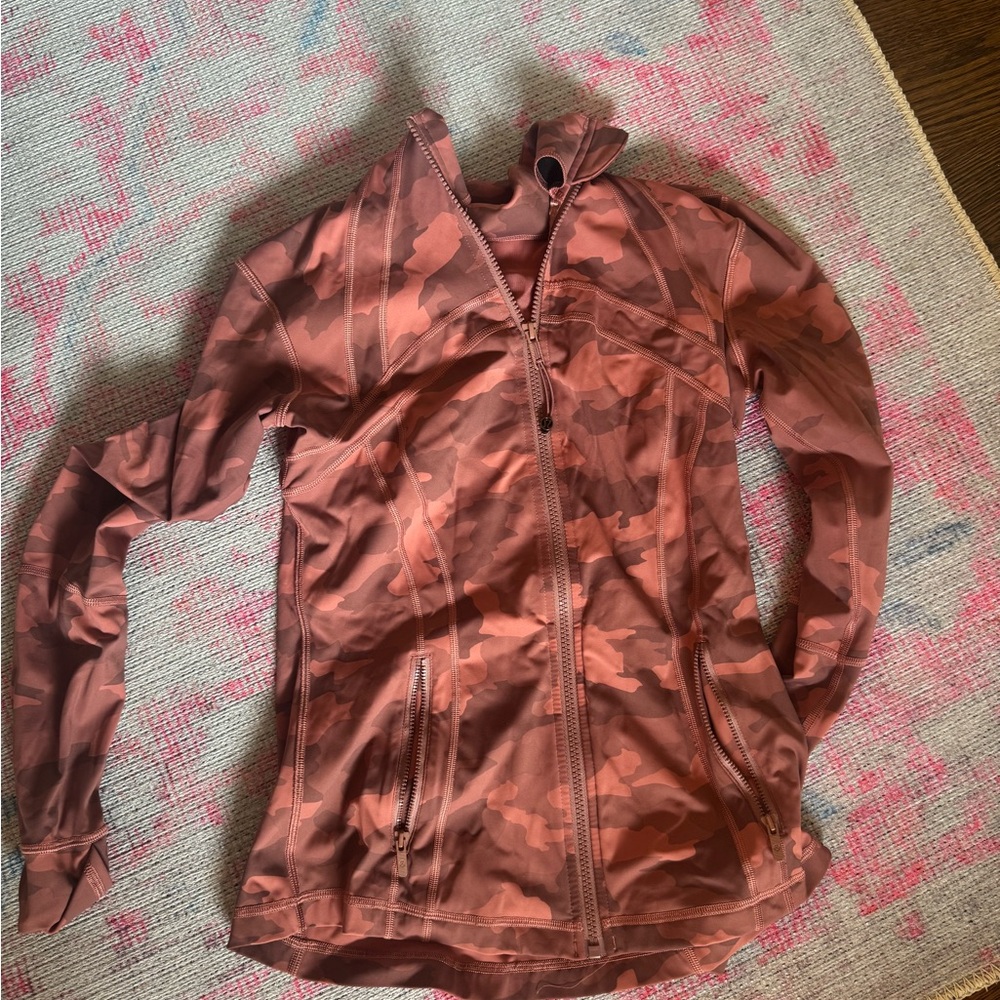 Lululemon Camo Define Jacket Red